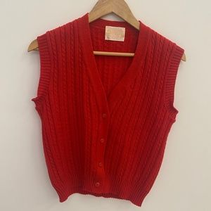 Vintage Pendleton sweater vest, small/medium 38” bust